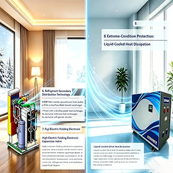 R32 Dc Inverter Water Source Heat Pump best